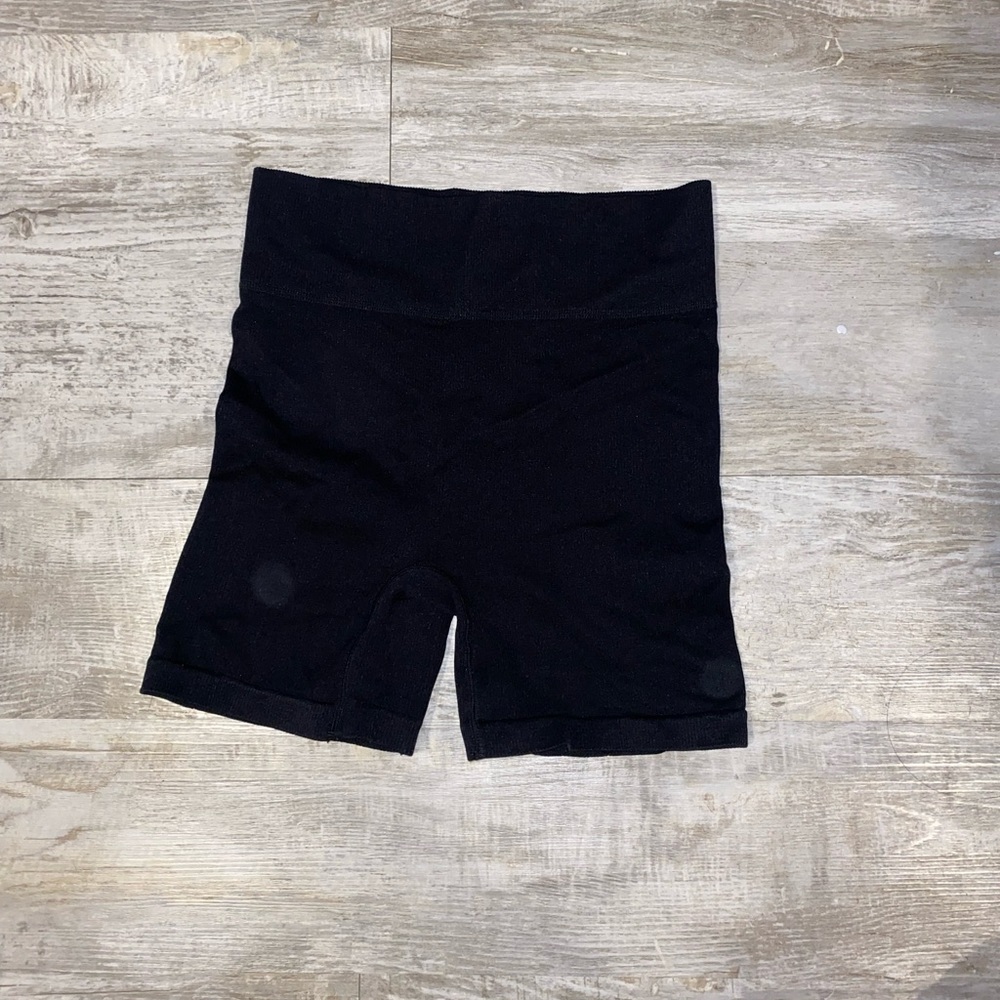 Black biker shorts